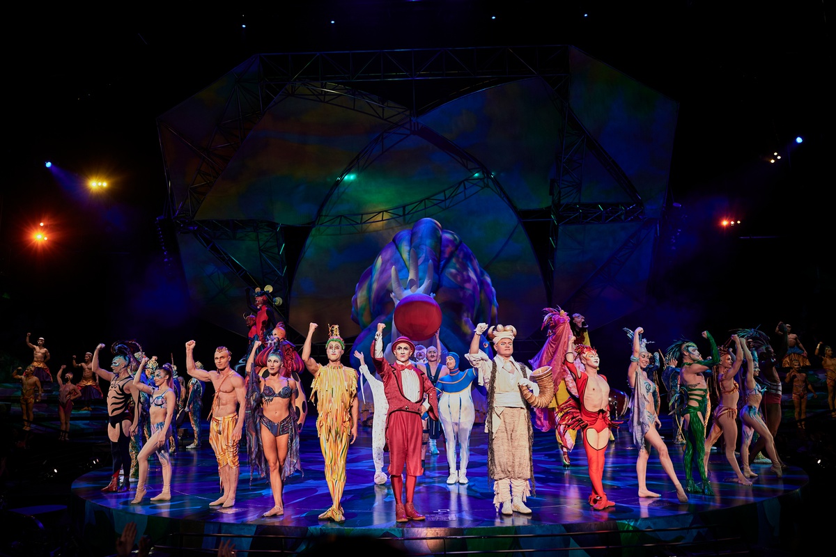 Mystère by Cirque du Soleil showtimes: 7:00 PM and 9:30 PM from Friday to Tuesday